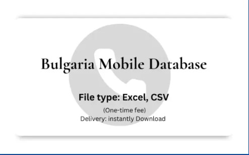 Bulgaria Mobile Database