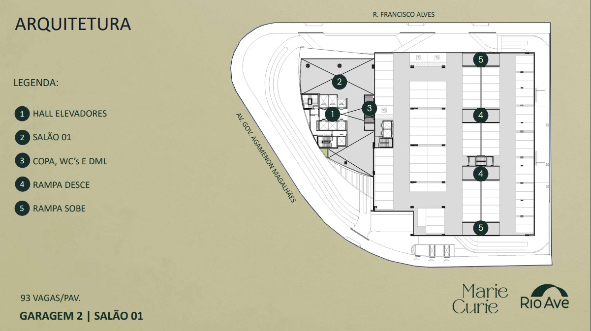 Planta Baixa Arquitetura Garagem 2