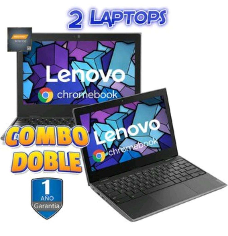 Linio: COMBO 2 Laptops Lenovo Chromebook 100E 