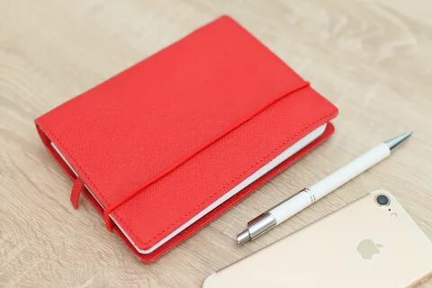 Кожаный блокнот