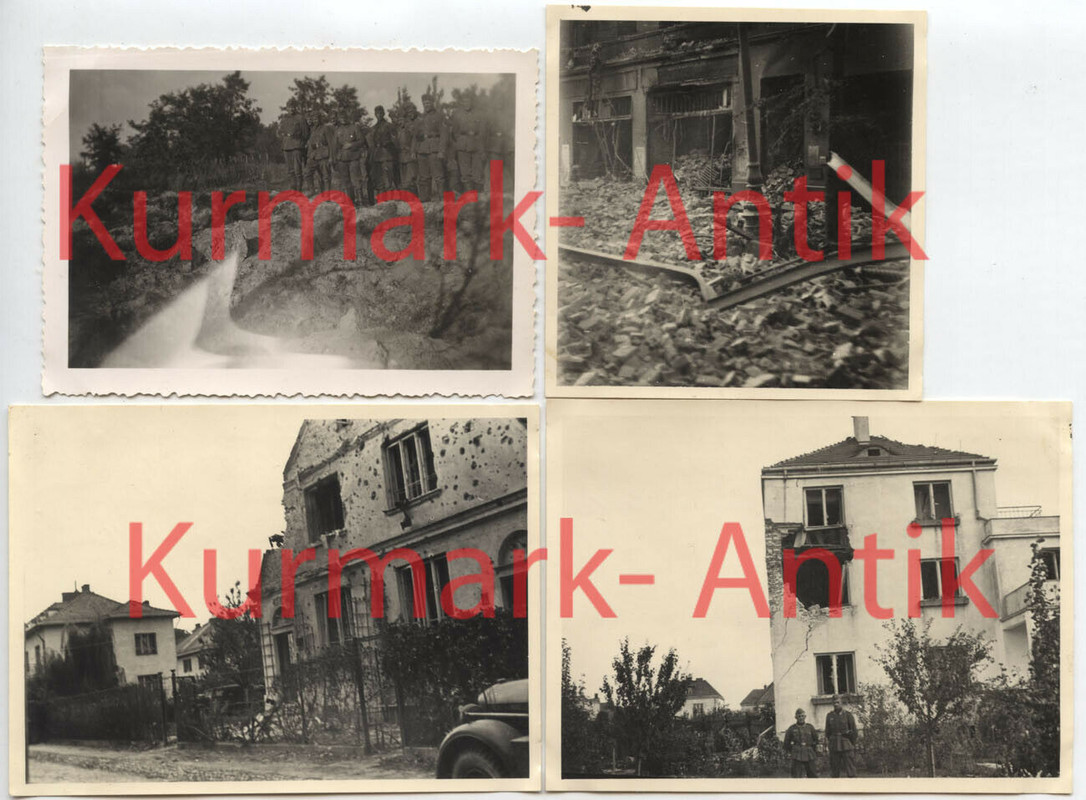 0Fotos Wehrmacht Art. Regt.49 Polen Feldzug Warschau Mokotów Rui