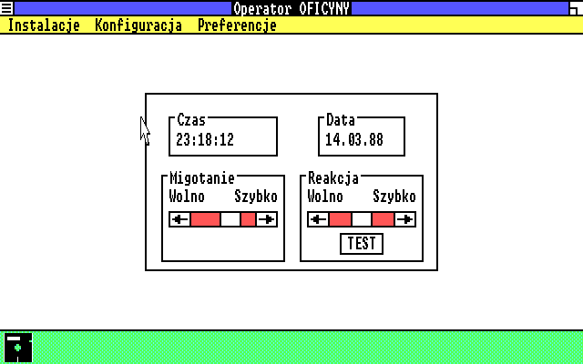 Operator Oficyny będący Panelem Sterowania