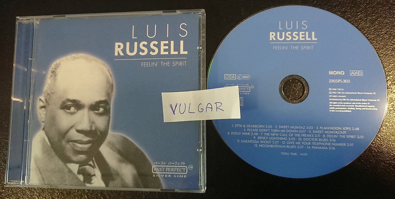 Luis Russell - Feelin' The Spirit (2002) mp3 190 Kbps