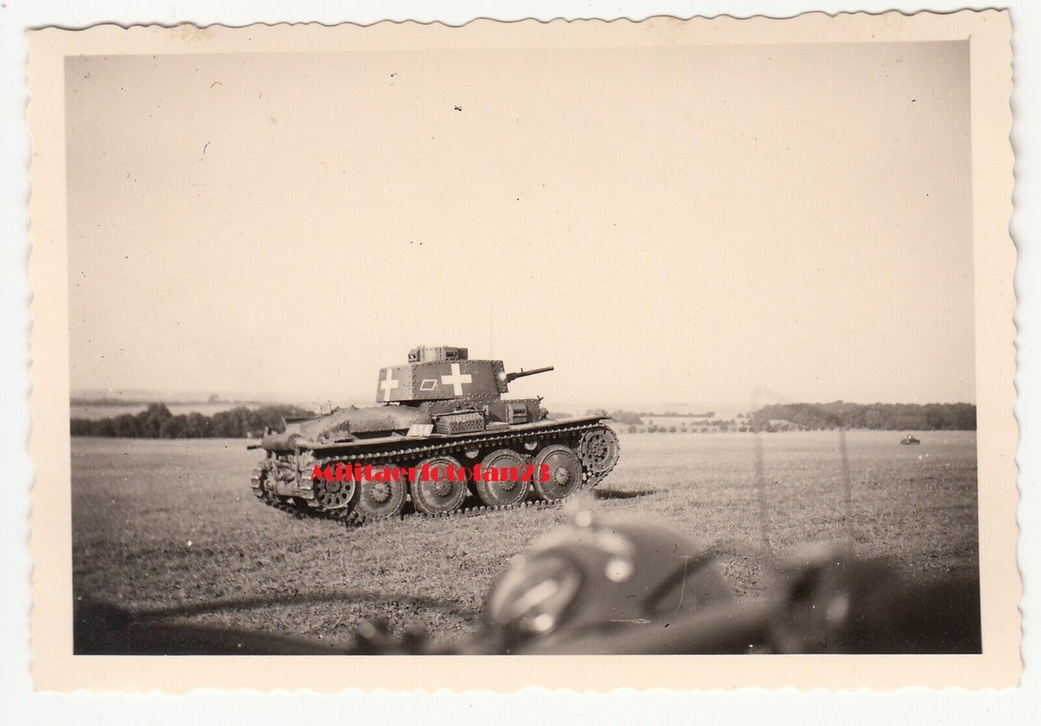 Panzer Abteilung 67 Tschechischer Skoda Panzer im Gelände 1939 (1)