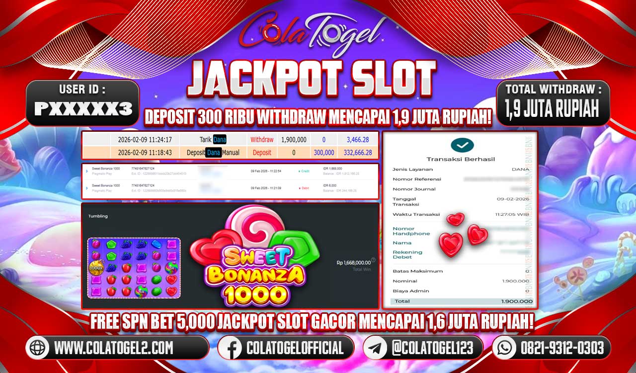 JACKPOT SLOT GACOR!!