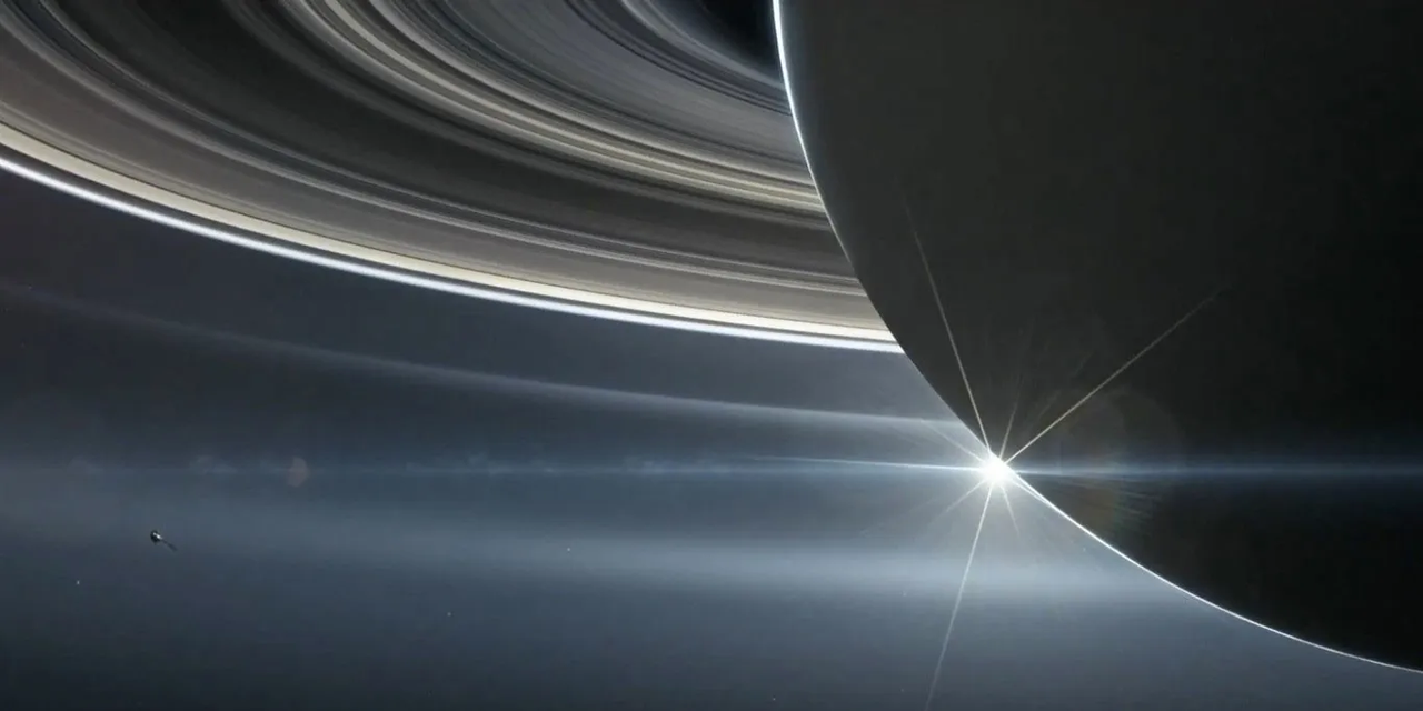 NASA publica impactante imagen de Saturno; luce espectacular