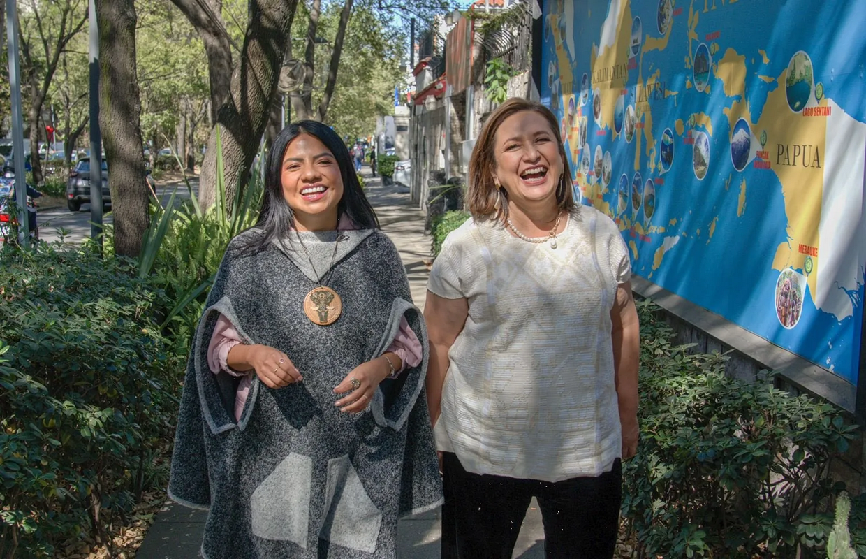 Indira Kempis se suma como vocera de paz y justicia en la campaña de Xóchitl Gálvez