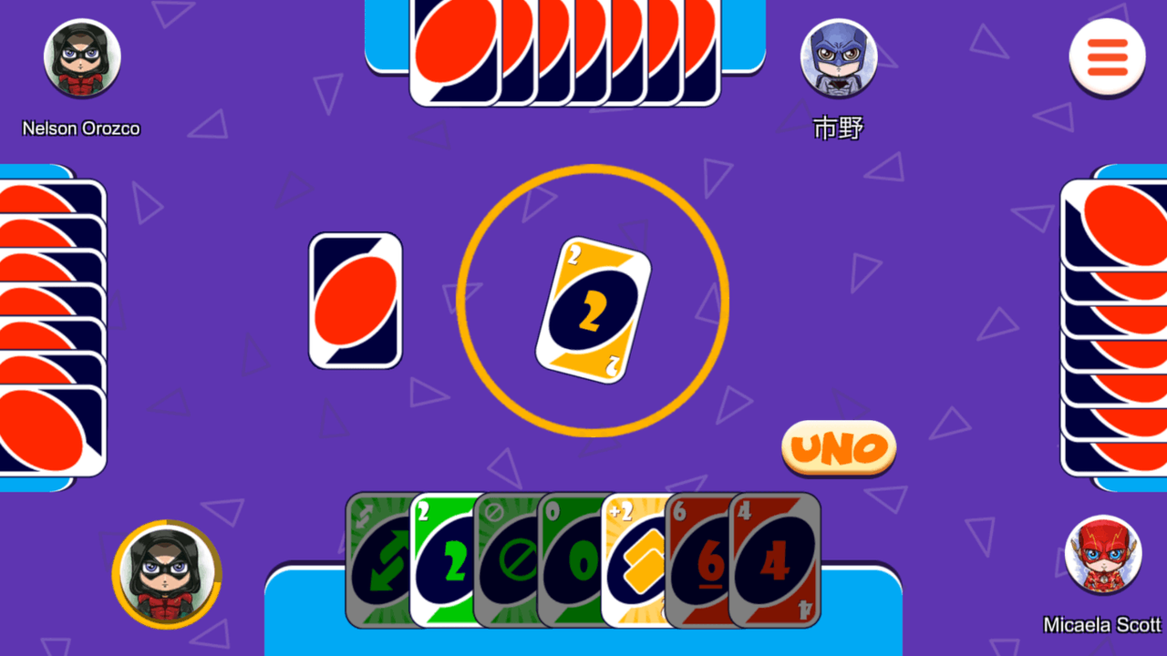 UNO Card Game made with Unity (Android, iOS) - 1