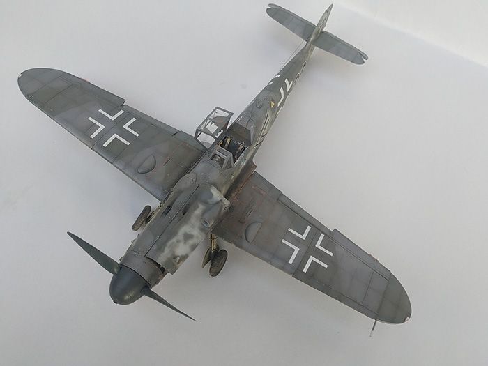 Bf-109G-6 Kirschner, Trumpeter1/32 i Mistercraft 1/72 IMG-20210707-195652