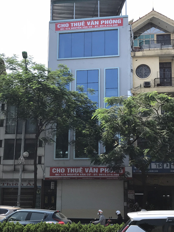 Văn phòng cho thuê, 474 Nguyễn Văn Cừ, Long Biên, Hà Nội