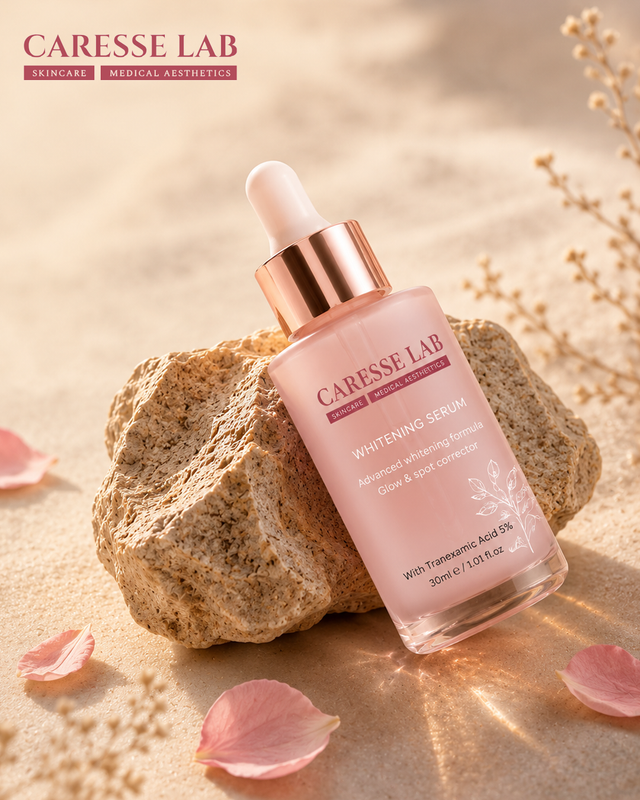 CARESSE LAB Whitening Serum Display