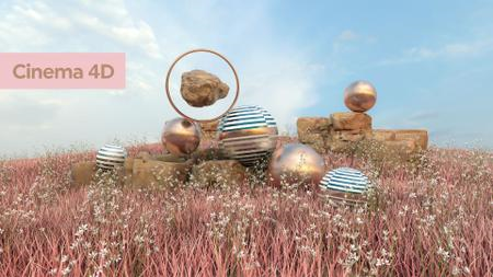 Creative Thinking with Cinema 4D: Key Techniques for 3D Landscape