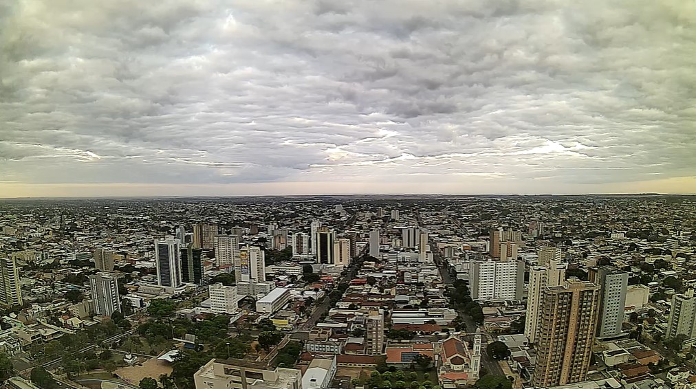Campo Grande nesta manhã de segunda-feira