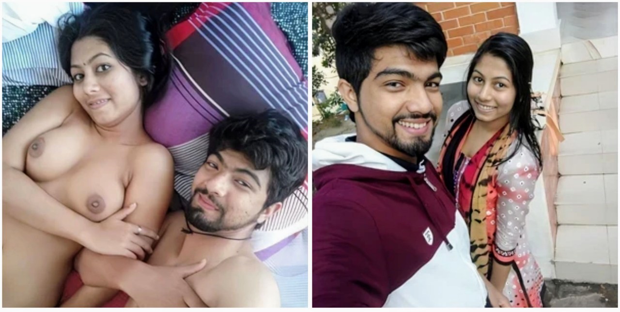 Desi couple rubbing her boob and fucking sex video