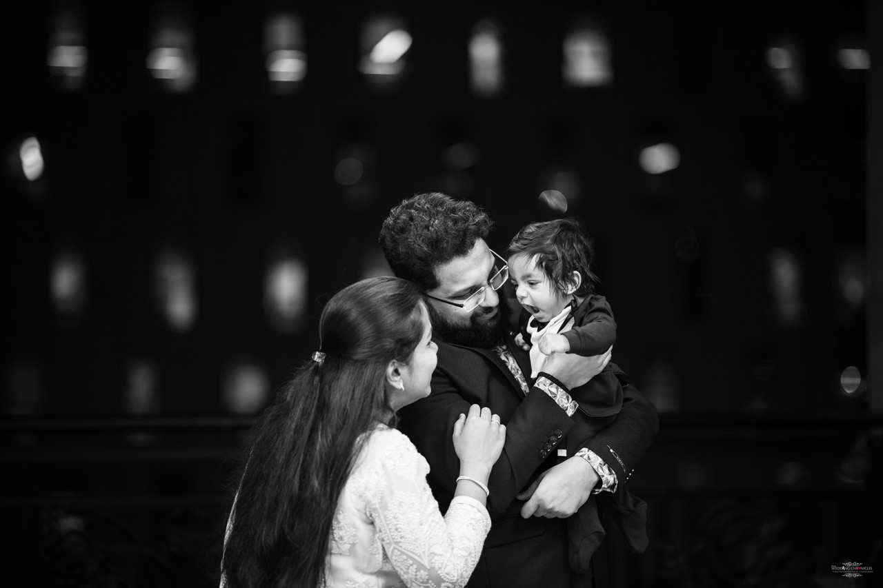 South Indian first birthday photography London — traditional first year celebration
