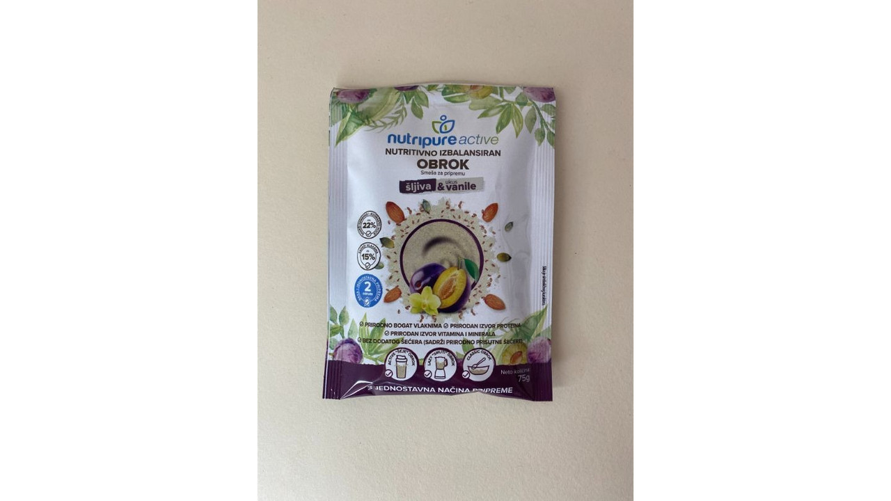 Obrok sljiva i vanila 75g