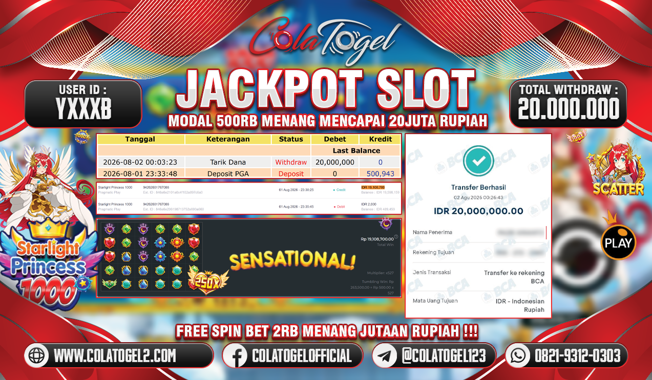 JACKPOT SLOT GACORR!!