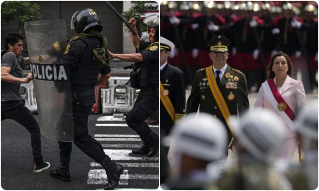 Represión en Perú