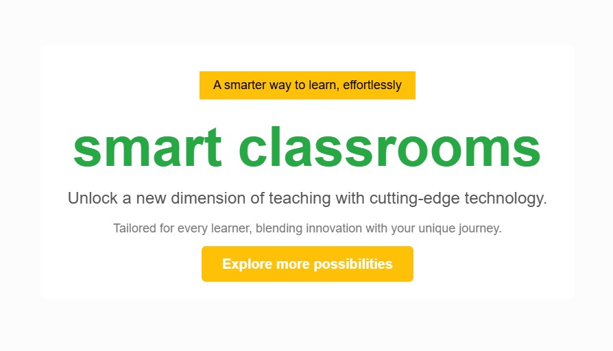 غرف دراسية ذكية