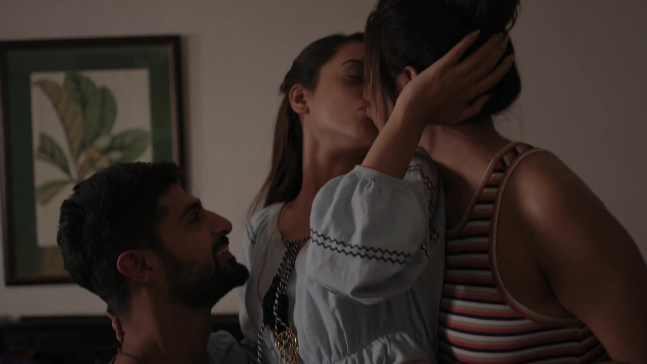 Threesome two males secretly filmed