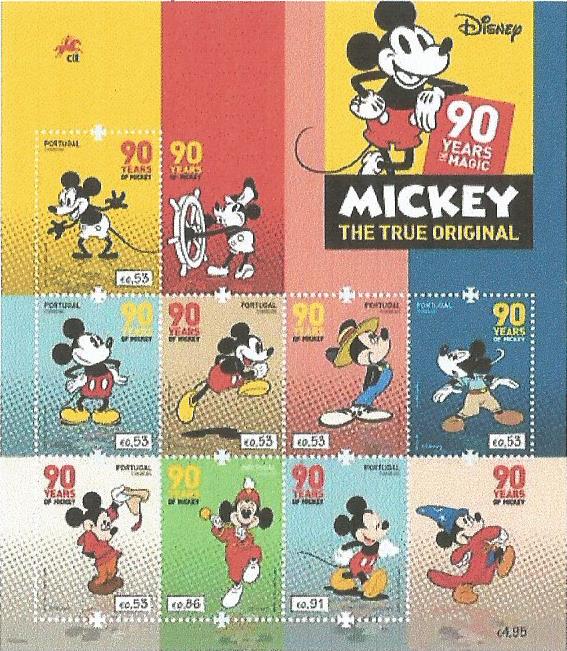 Portugal - 2018 - Mickey - bloco