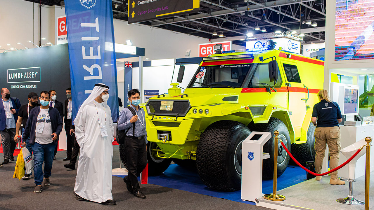 Intersec.Business Exhibitions in UAE in January 2023.