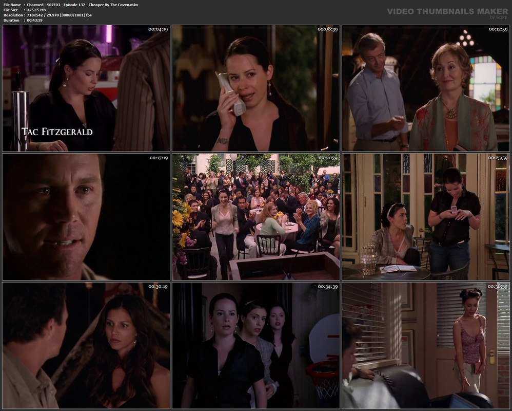 Charmed - S07E03 - Episode 137 - Cheaper By The Coven.mkv
