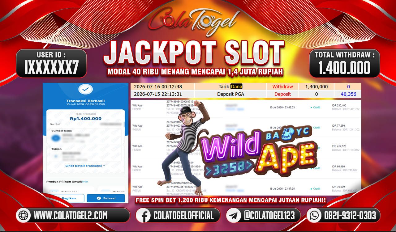 JACKPOT SLOT GACOR!!
