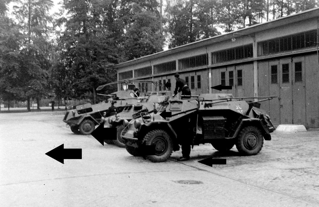 Fotos Sd.Kfz Panzer Panzerspähwagen Funk Rahmena