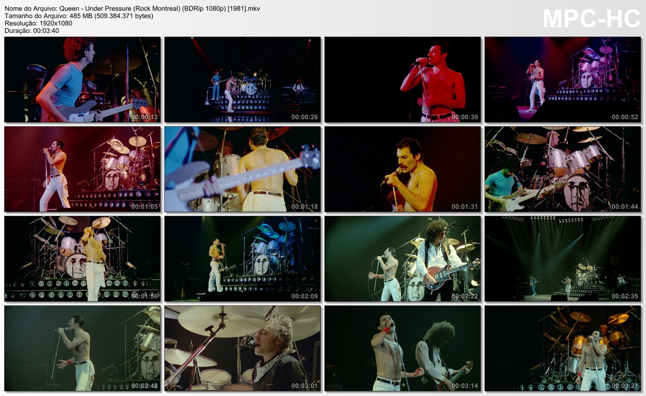 Queen - Under Pressure (Rock Montreal) (BDRip 1080p) [1981]