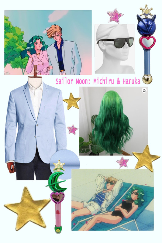 Michiru and Haruka outfit ideas