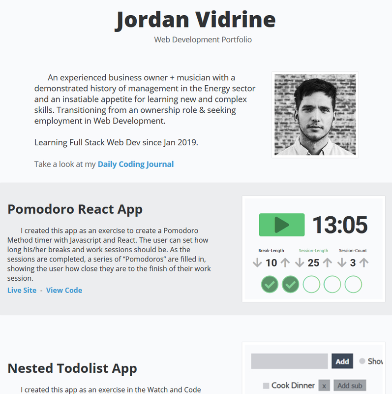 Jordan Vidrine's Portfolio