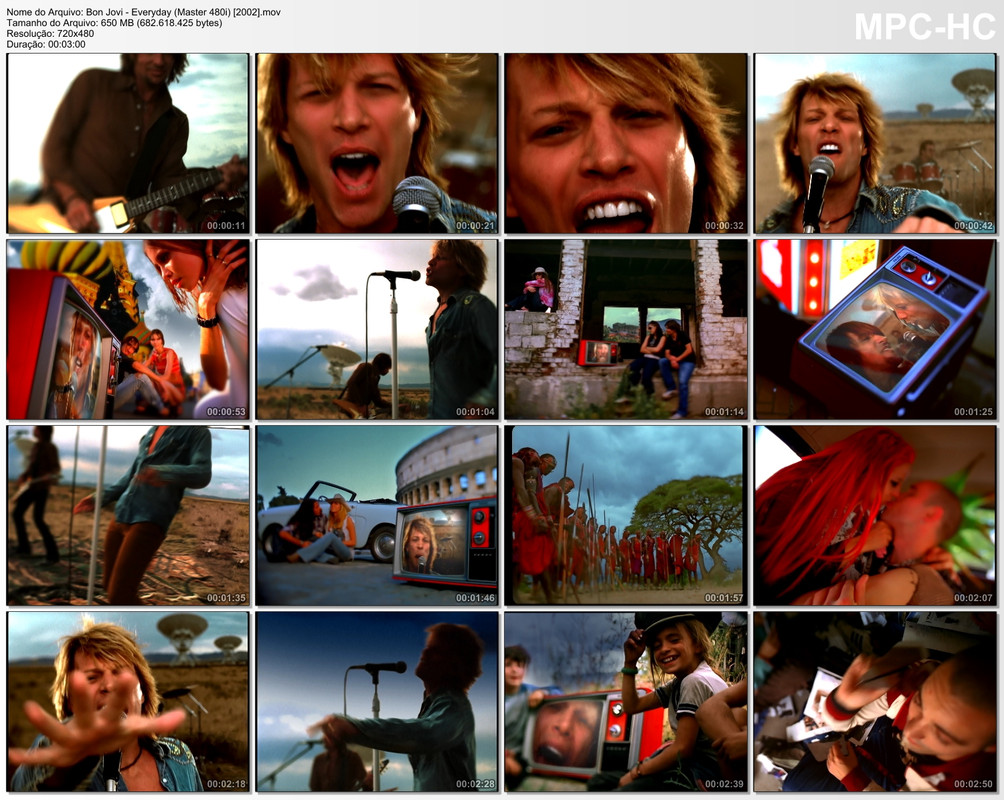 Bon Jovi - Everyday (Master 480i) [2002]