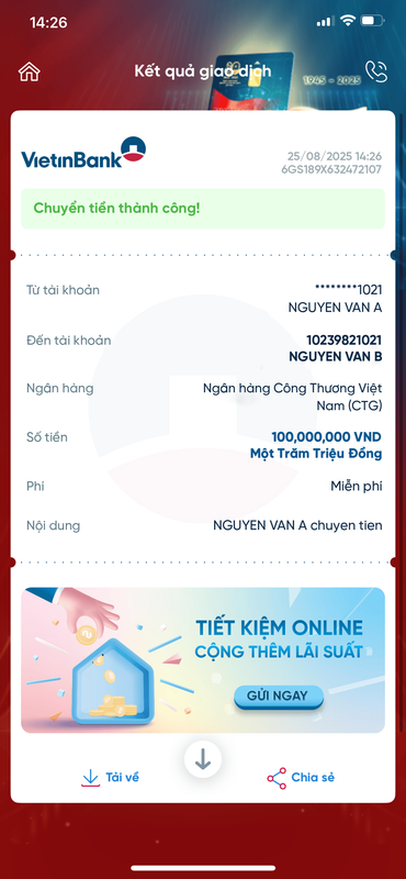 HD68.SITE Demo Bill