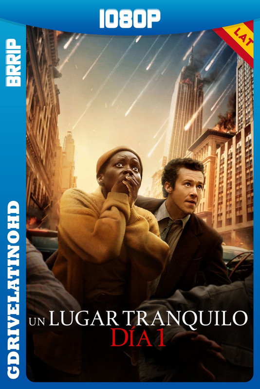 Un lugar en silencio: Día uno (2024) BRRip 1080p Latino-Inglés