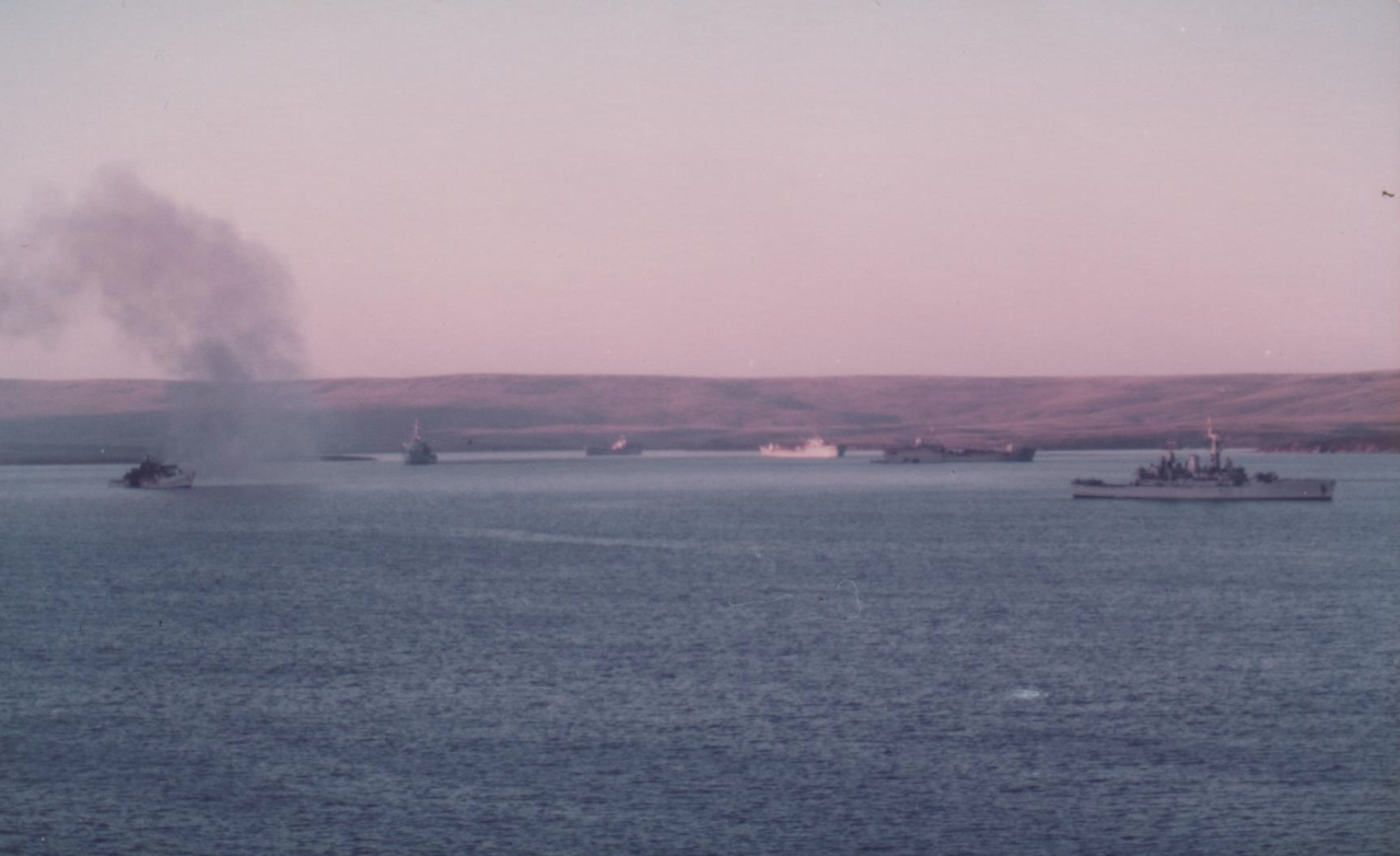 17 HMS Antelope RFA Fort Austina