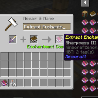 Extract enchantments