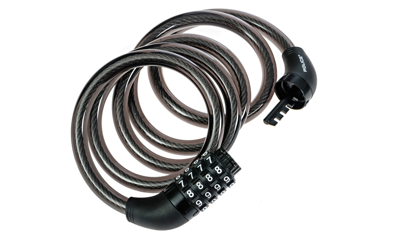 police-bike-lock-cable-lock-scooter-lock-combination-cable-lock