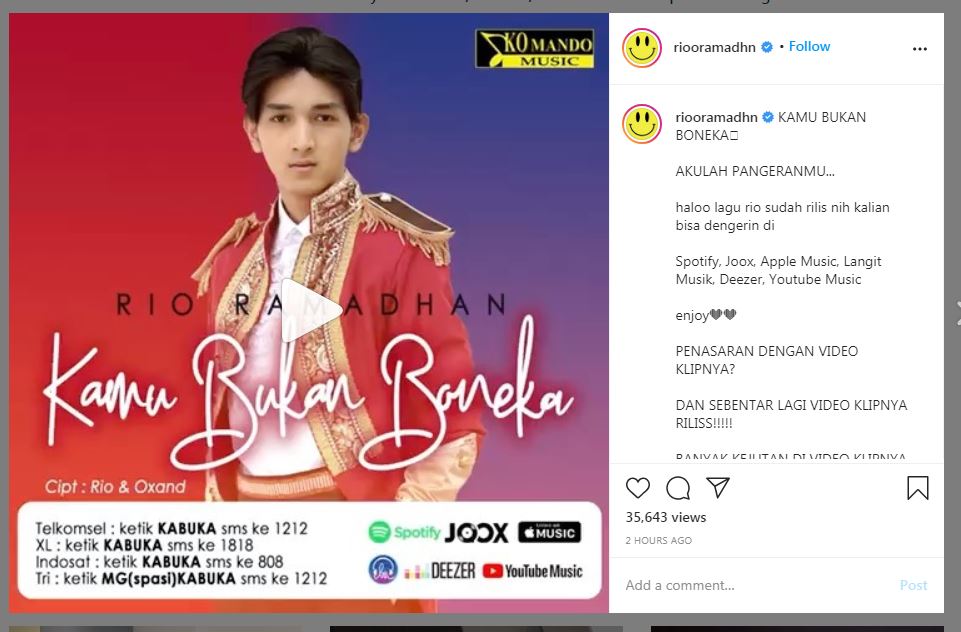 Lagu Rio Ramadhan