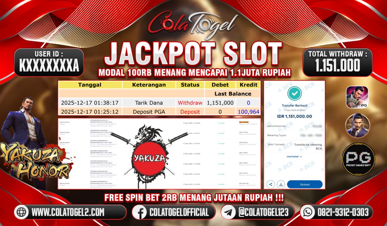 JACKPOT SLOT GACOR!!