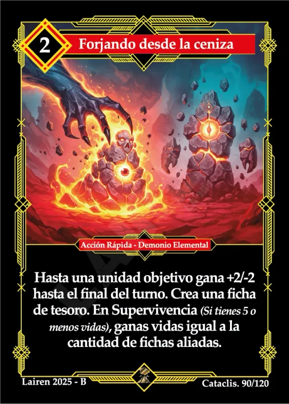 FORJANDO DESDE LA CENIZA