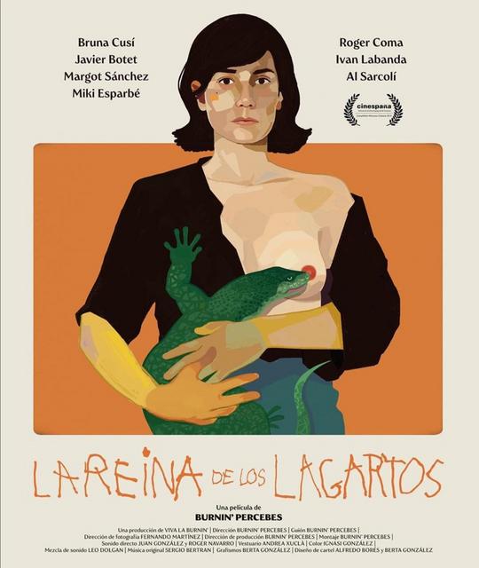 LA PELÍCULA “LA REINA DE LOS LAGARTOS”, CON BRUNA CUSÍ Y JAVIER BOTET, ESTARÁ EN EL FESTIVAL CINESPAÑA DE TOULOUSE