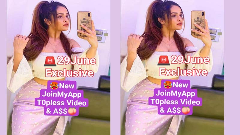 Prajakta Dusane 29June JoinMyApp Topless VIDEO UPDATE