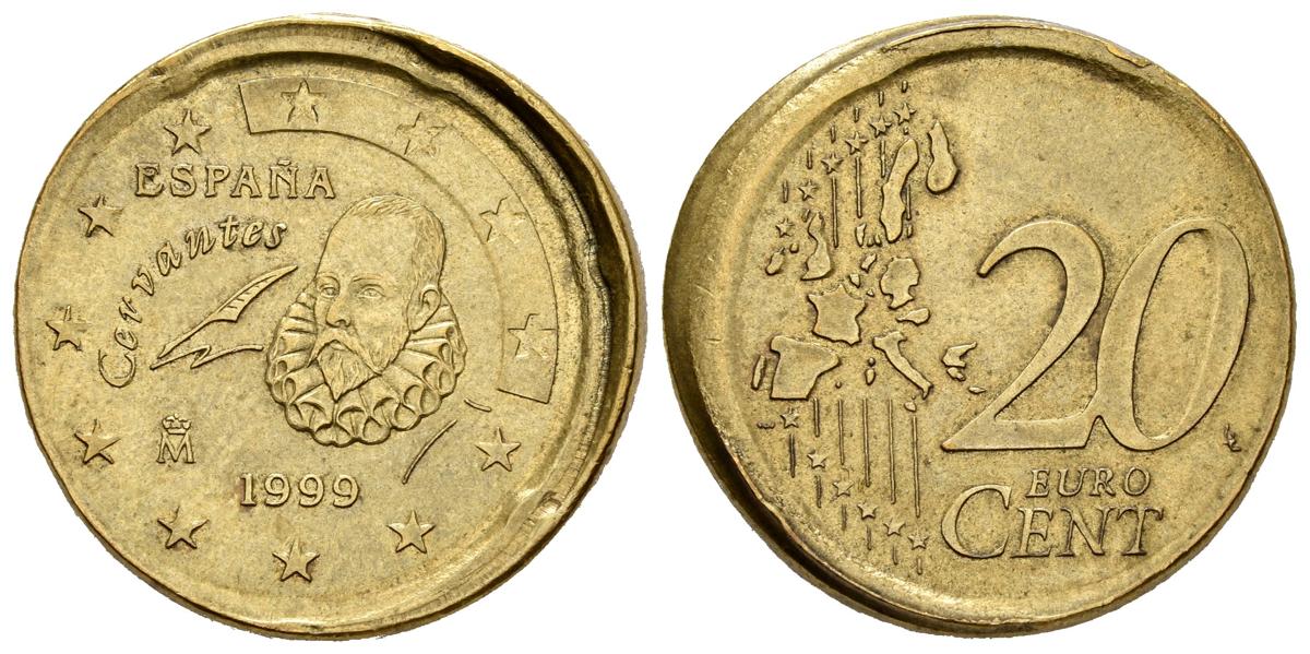 20 cts Euro desplazados 2685-1