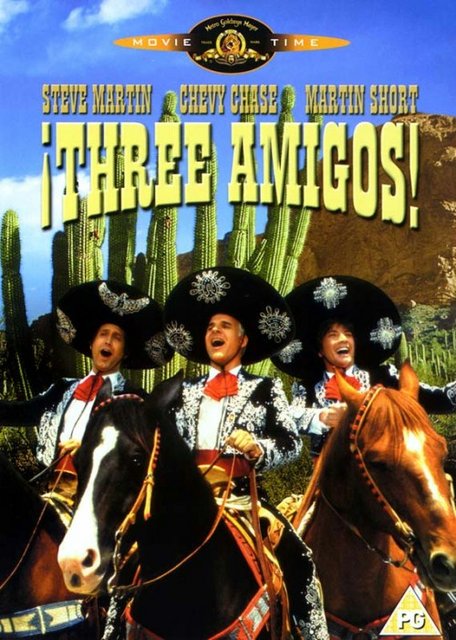 Trzej Amigos / Three Amigos (1986) PL.1080p.BluRay.x264.AC3-tHD / Lektor PL