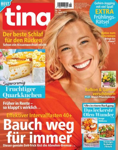 Cover: Tina Frauenmagazin No 16 vom 12  April 2023