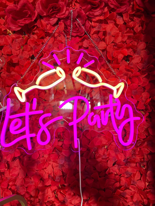 Let’s Party Neon Sign