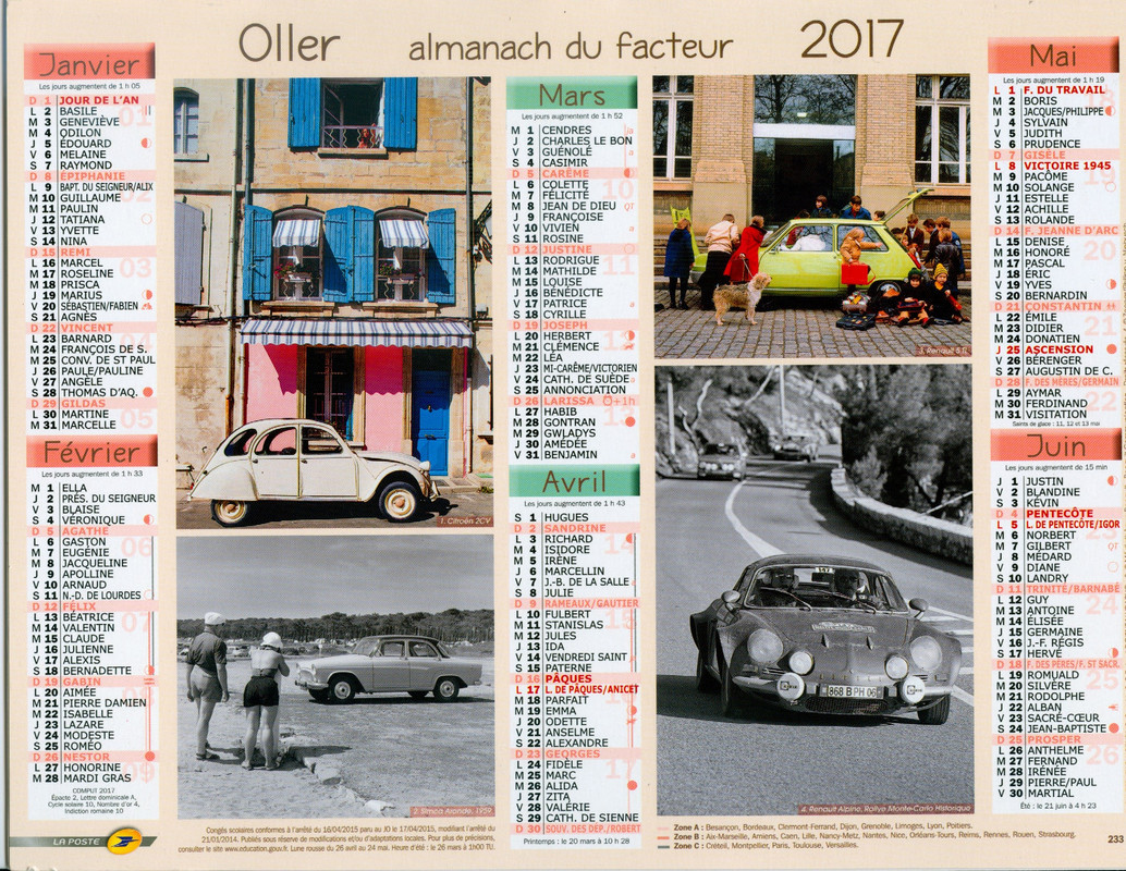 CALENDRIER 1