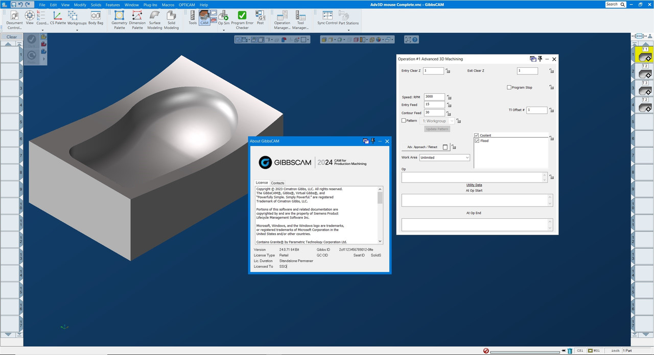 Working with GibbsCAM 2024 v24.0.71.00 full