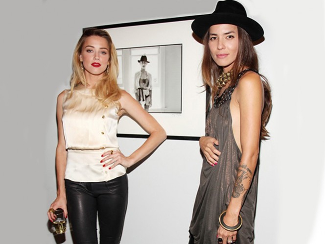 Amber Heard también agredió a su ex novia, igual que a Johnny Depp